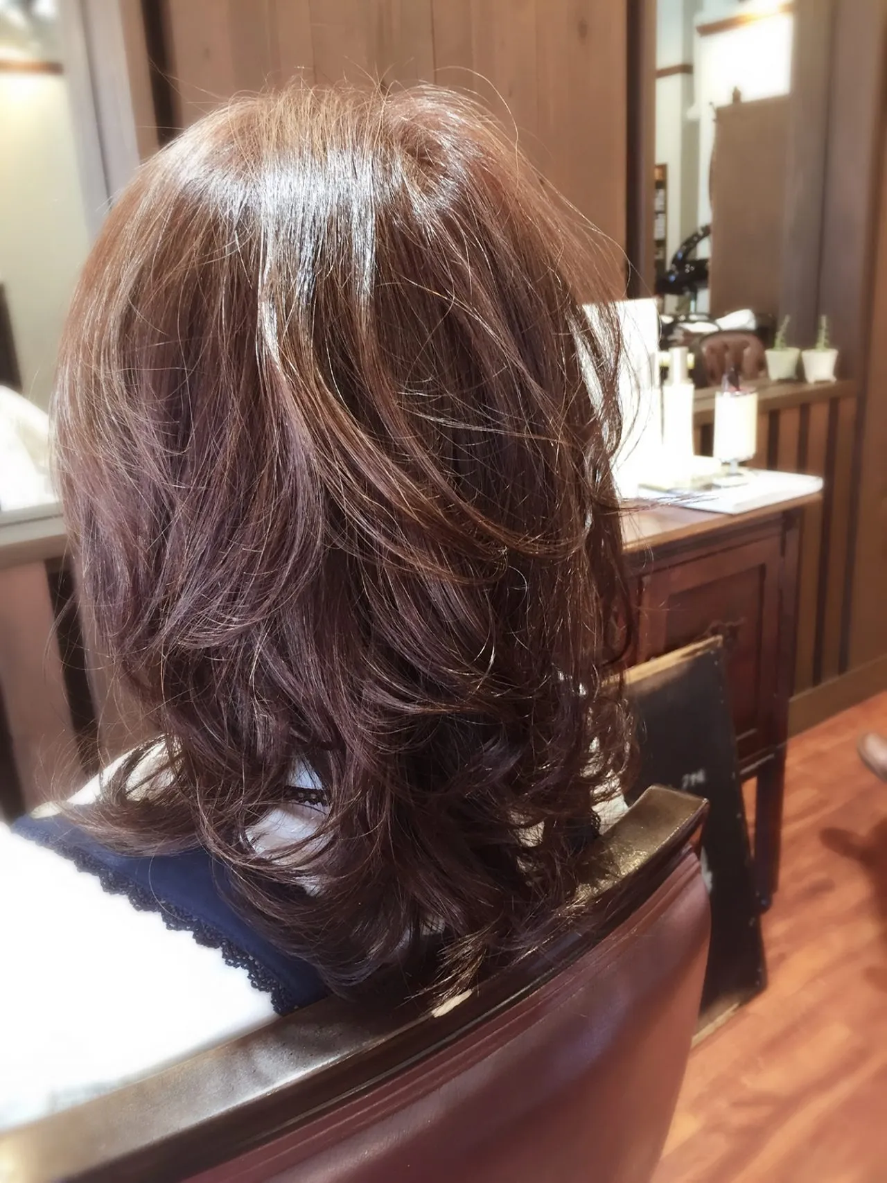 レイヤーミディアムOnデジタルパーマ